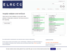 Tablet Screenshot of elroco.nl
